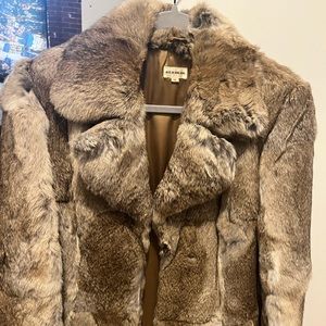 Real Rabbit fur coat